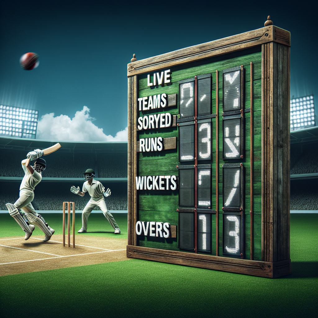 Live crickets score
