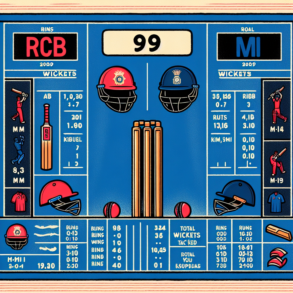 Rcb vs mi 2019 scorecard