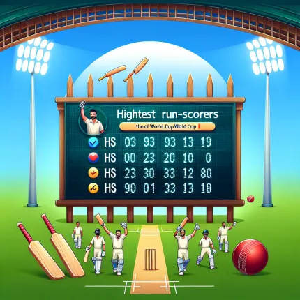 Most runs in world cups