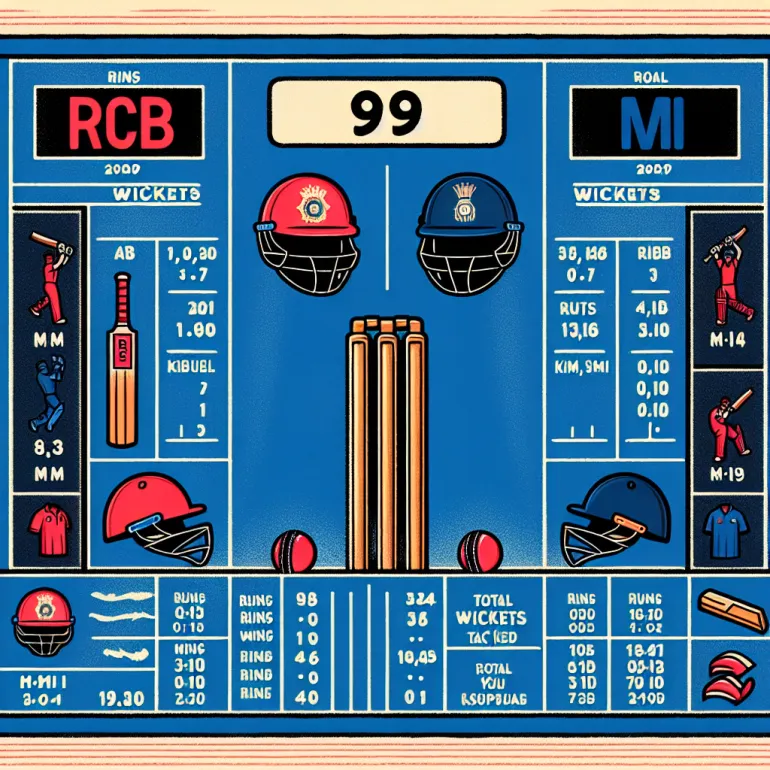 Rcb vs mi 2019 scorecard