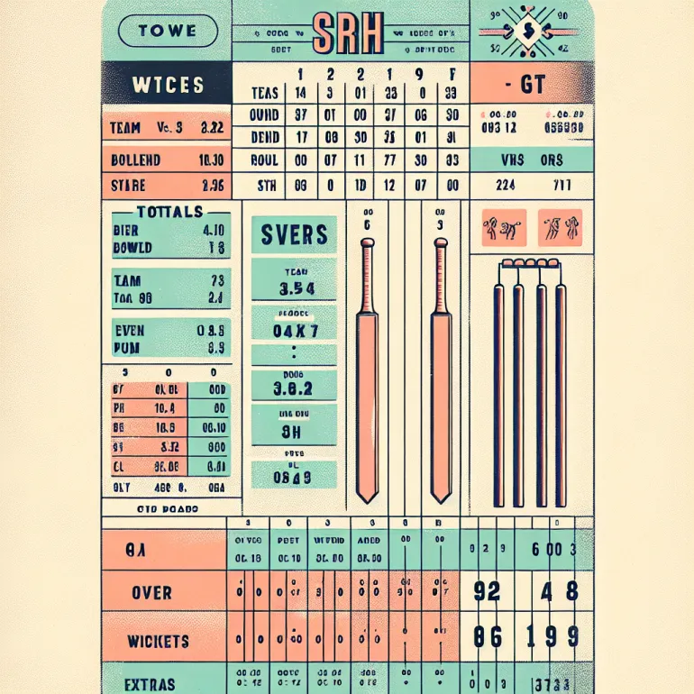 Srh vs gt 2022 scorecard